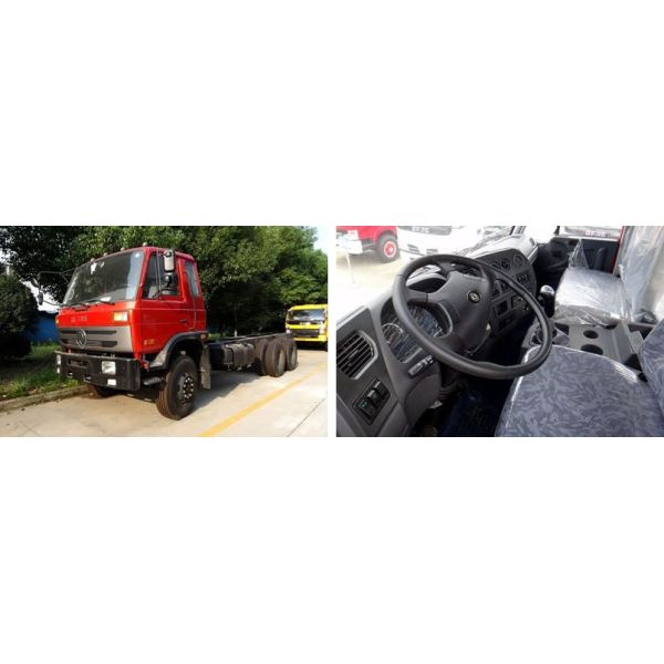 El camión de Dongfeng 6X4 montó la tonelada telescópica XCMG de la grúa 12 que se resumía la grúa del auge