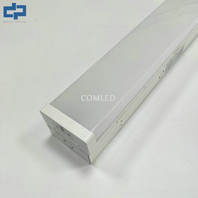 Robust and Durable 4FT LED Batten Light with Emergency Battery IP20 IK10 industrial luminaires