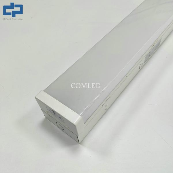 Robust and Durable 4FT LED Batten Light with Emergency Battery IP20 IK10 industrial luminaires