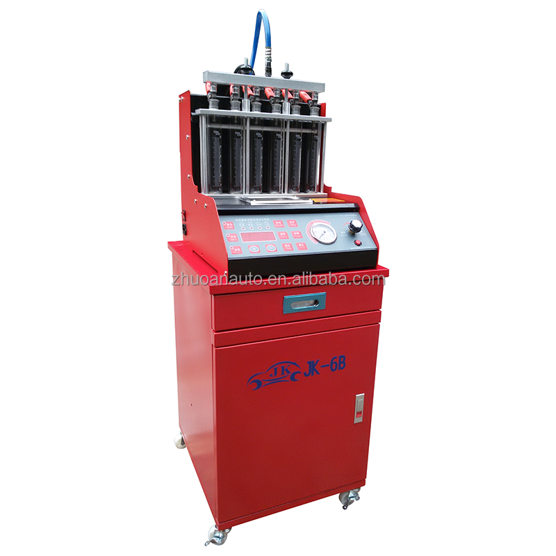 Split Design 8 Cylinder Fuel Injectors Analyzer Cleaner Machine 220V  50HZ