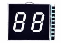 7 módulo negativo personalizado módulo do Lcd do segmento do dígito 16 da exposição do Lcd da tela do Lcd do tamanho da exposição do VA Lcd do segmento