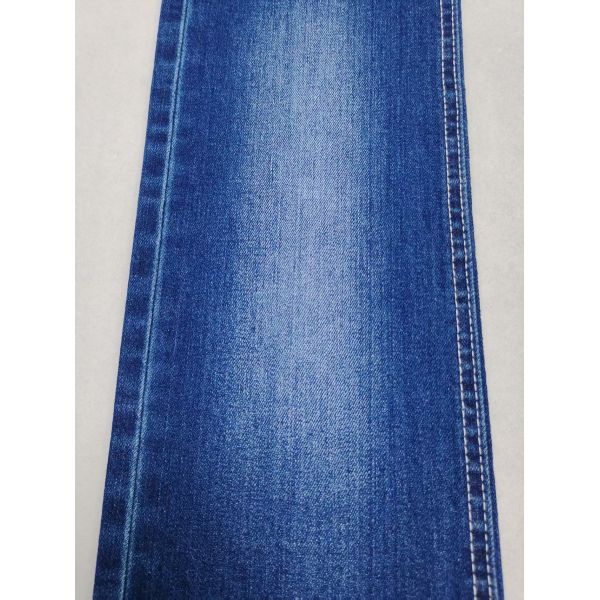 9.3oz Dual-Core High Spandex warp slub 85%Cotton Denim Fabric 10S For Jeans