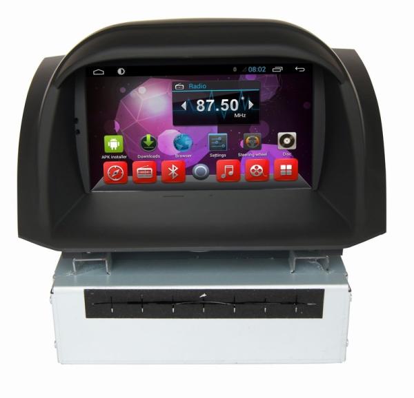Ouchuangbo auto dvd radio for Ford Fiesta 2013-2016 with android 6.0 gps navi biuetooth HD video