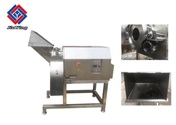 Frozen Meat Dicer Machine / Automatic Meat Slicer 800~1500KG/H Capacity