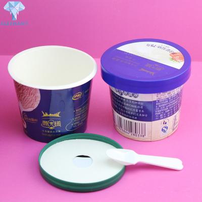 Copo de papel do gelado do partido 3oz