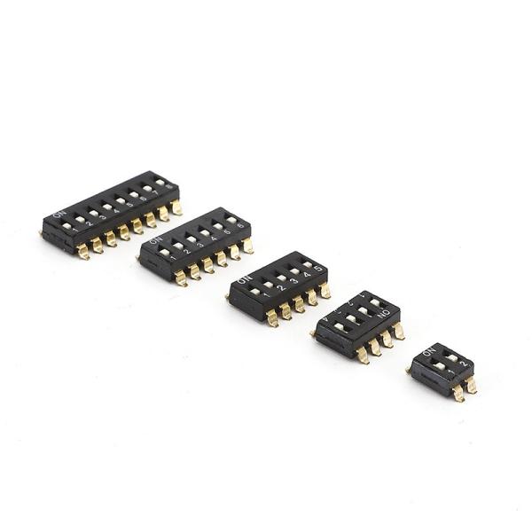 interruptor de mergulho do ajuste de interruptor do mergulho do smd do pino do interruptor de mergulho 6 do smd