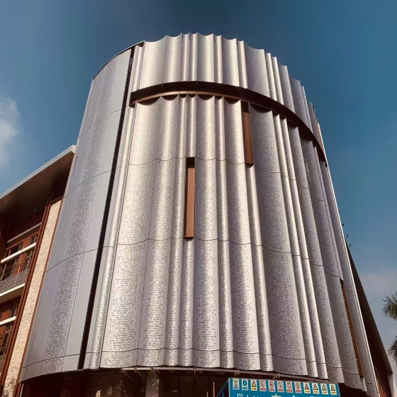 Curved Aluminum Sheet Panel Highly Flexible Arc Shaped Aluminium Panels
