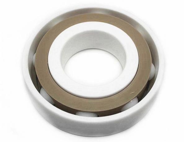 Full Ceramic Angular Contact Ball Bearings Single Row 7213C High Speed