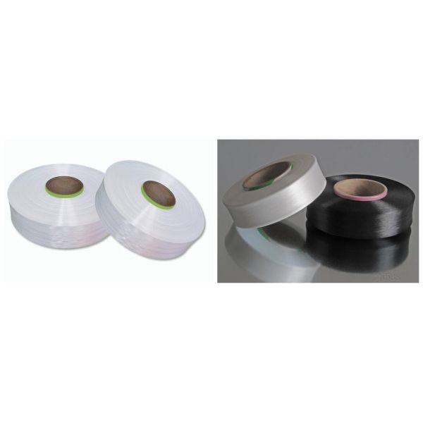 20D lumineux a couvert le fil de Spandex pour des chaussettes et le tuyau de culotte dans les couleurs blanches