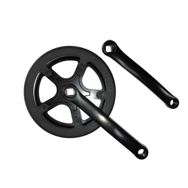 Cotterless Type Bicycle Spare Parts Double Plastic Cover Chianwheel And Crank 40T X 165mm