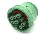 Green Type 2 Deutsch 9 Pin J1939 Female Connector with 9 PCS of Terminals