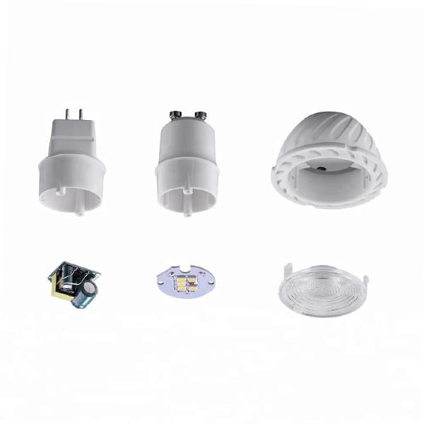 5W Residential GU10 LED Bulb Dimmable , 450 Lumen SMD 2835 LED Bulb