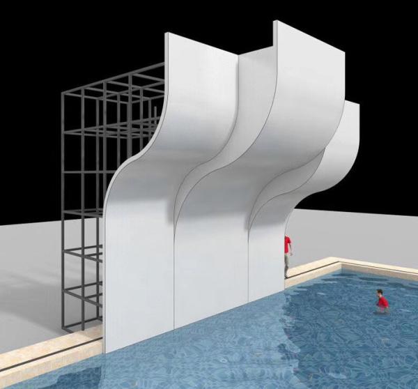Indoor Aqua Climb Sport Customized Color Swimming Pool Climbing Wall for Aqua Sport