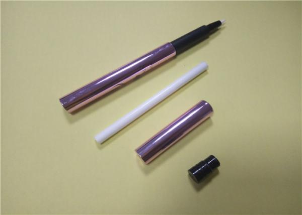 Eyeliner de dois lados hermético embalagem cor púrpura Design simples 141mm comprimento