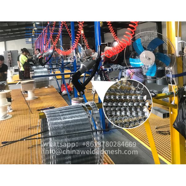 Плоский обруч CBT65 усилил колючую ленту 250ft гальванизировал стальной материал