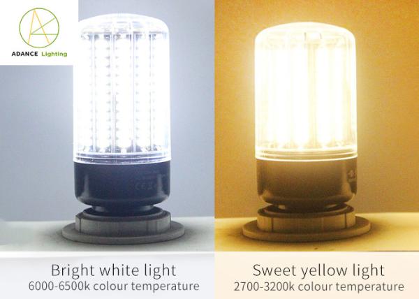 Hotel 12W 1200LM LED Corn Cob Light 360 Degree Beam Angle
