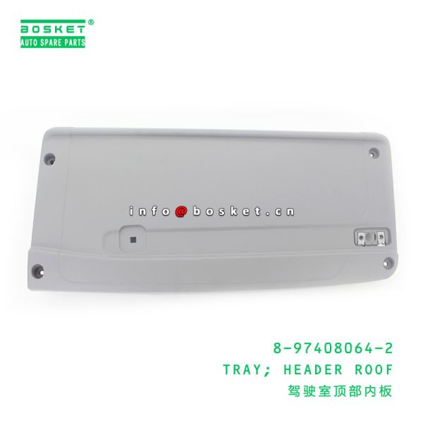 8-97408064-2 поднос крыши заголовка частей тела Isuzu на НАЦИОНАЛЬНЫЙ ВОЕННЫЙ ПРЕДСТАВИТЕЛЬ 897080642