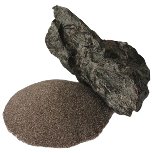 Огнеупорный окись коричневого алюминия 95% BFA с содержанием CaO 0,01 из Хэнана