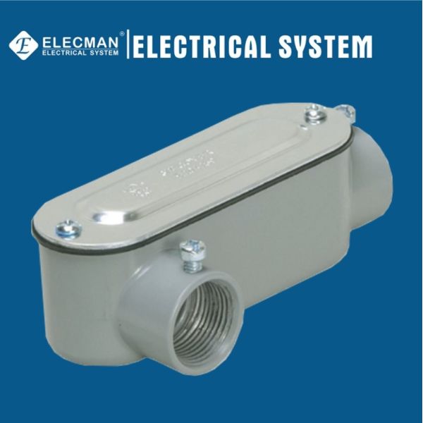 2" type électrique de Condulets LR de corps en aluminium de conduit de