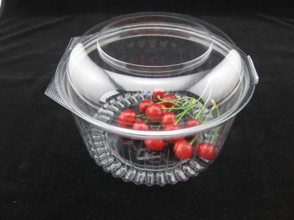 Food Grade Plastic PET Biodegradable Clamshell Food Containers 8oz 12oz 16oz