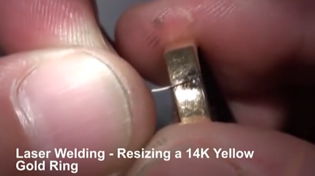 Machine de soudage par laser verticale pour bijoux