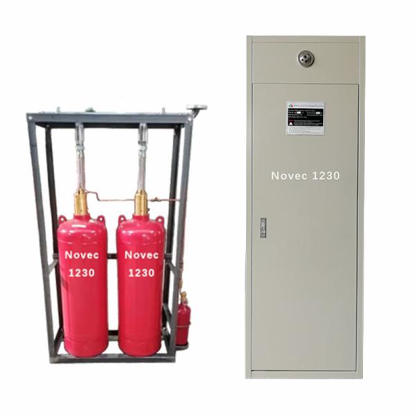 Sistema de supressão de incêndio NOVEC1230 Vermelho GSG Certificado Alta Durabilidade Taxa de carregamento ≤ 0,95KG/L