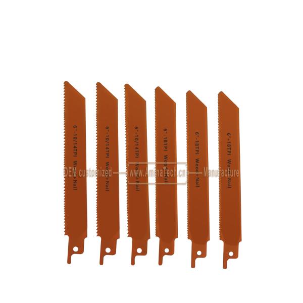 Wood/Metal Cutting Reciprocating Saw Blade Set