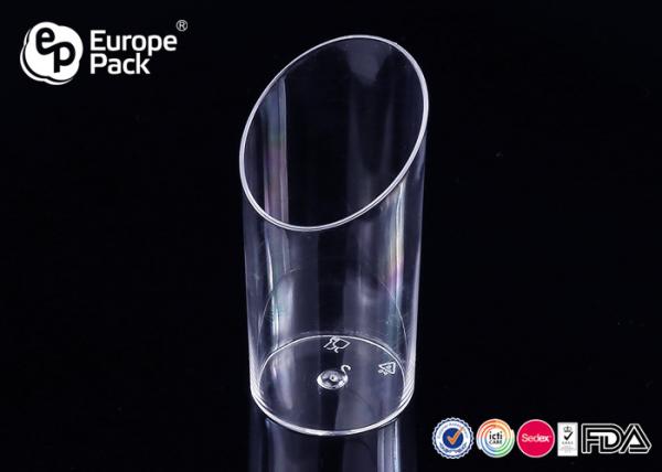 2 OZ Disposable Plastic Dessert Cup Small Round Clear Plastic Dessert Containers