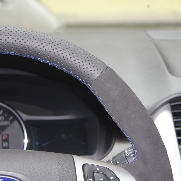 Sport Car Steering Wheel Cover for Ford Explorer 20112012 2013 2014 2015 2016 2019 Taurus 2013 2014 2015 2016 2017 2018 2019