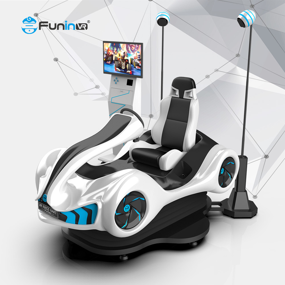 Имитатор VR участвуя в гонке Karting игры автомобиля занятности торгового центра