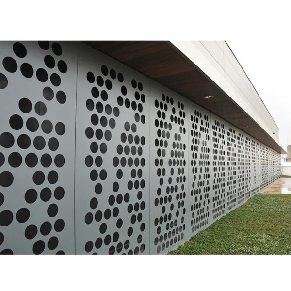 ODM 2400mm 2mm Perforated Aluminum Ceiling Panels