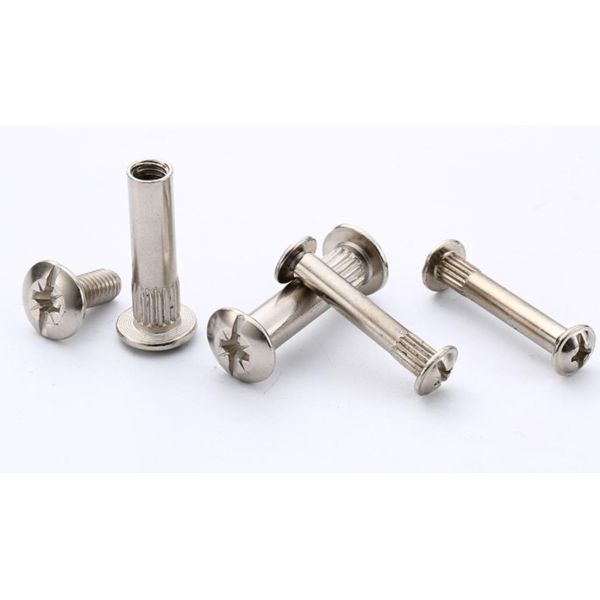 304 заклепки нержавеющей стали для того чтобы запереть ногти гроссбуха Я-ногтя письма винтов с внутренним шестигранником в головке женские