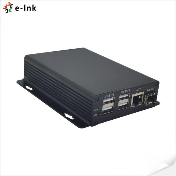 Prolongamento video portuário da E-relação 4 simples USB2.0 6KM UTP do LC