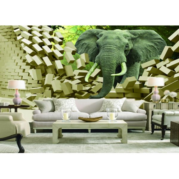 500ml печатная машина настенной росписи пигмента 120W 14sqm/H струйная