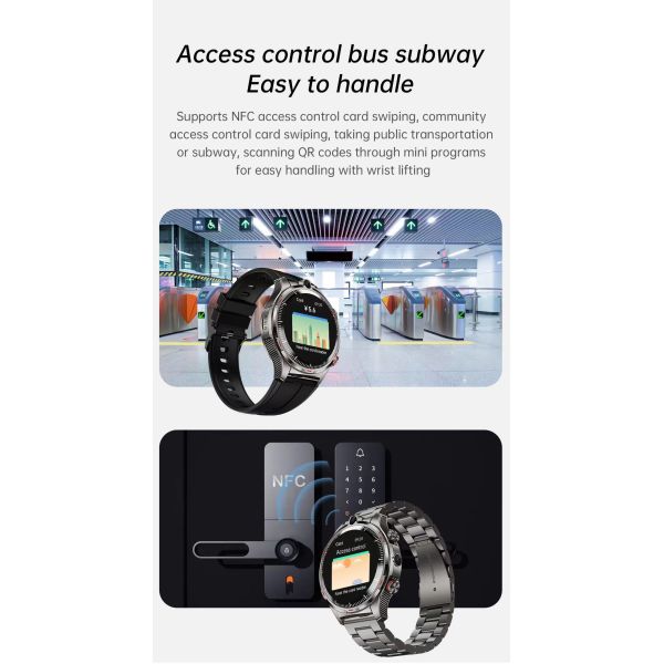 AMOLED Screen Smart Watch LW12 4G Dual Camera Smart Watch With WIFI