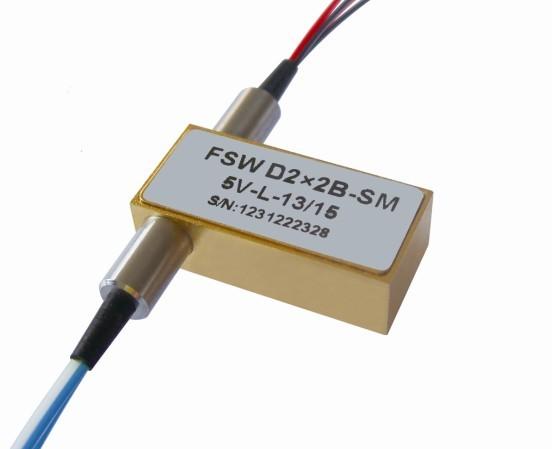 Metropolitan Area Network  2×2 Optical Bypass Switch For Configurable OADM