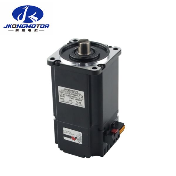 Jkongmotor Canopen Big BLDC Motor 60*60mm Three Phase Water Resistance 24v 48v Waterproof Brushless Motor with driver controller