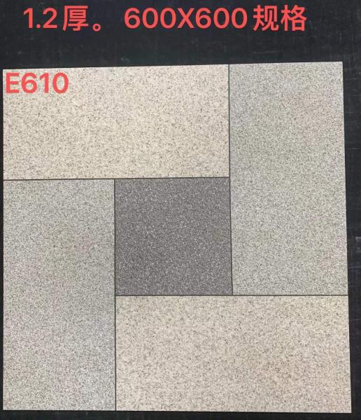 600 * 600 azulejos de cerámica con estilo de diseño moderno y vintage Antiderrapante y material aislante térmico Baja absorción de agua