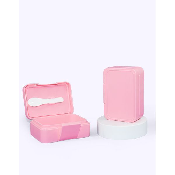 100 г квадратного воска для волос и маски для волос упаковочная банка, квадратный средства для удаления макияжа блам банка с ложкой