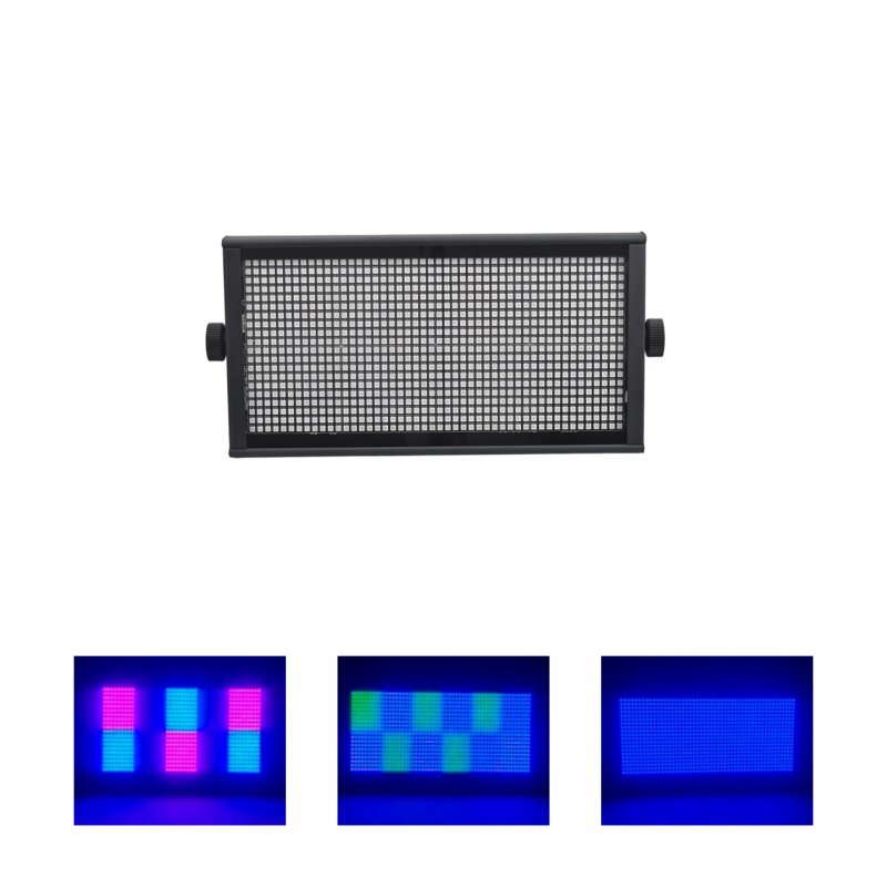 P300 DMX512 Stage Light Atomic 1000W Full Color Segment RGB Pixel LED Strobe Light DMX LED Stage Linear Dimmer Lights for Events
