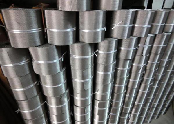 400mm Woven Metal Screen Fine Stainless Steel Mesh Belt Plastic Extrusion