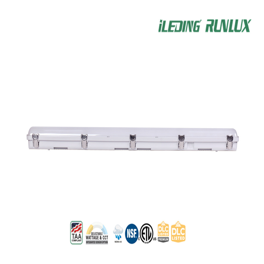 Frost Resistance IP66 Polycarbonate LED Linear Vapor Tight Light 2FT-8FT