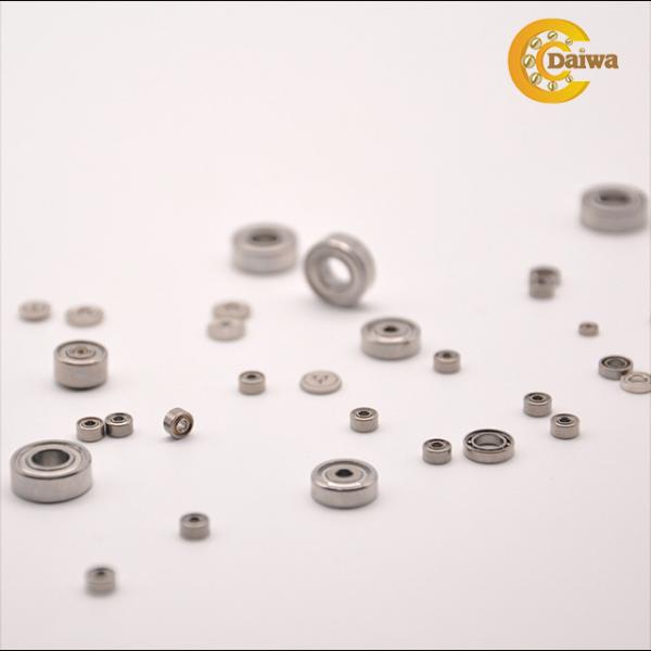 High Precision Double Groove Ball Bearing Ultra Small Size 2*5*2.5mm ZZ Seal