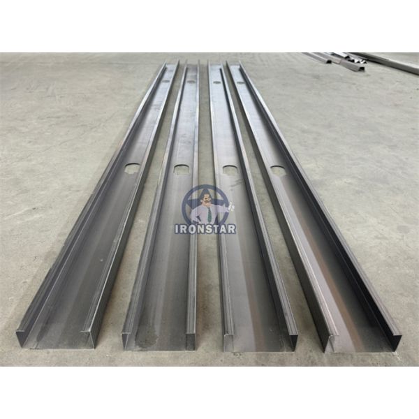 “2 In 1 6 Inch C Stud & U Track Roll Forming Machine PLC Quick Size Change C Purlin U Wall Track Cold Roll Former Galvanized PPGI Light Gauge Steel Framing Making Equipment For America ”