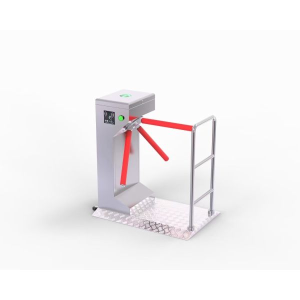 Heavy Duty Three Leg Turnstile Stainless Steel Ideal for Access Management in Public Venues