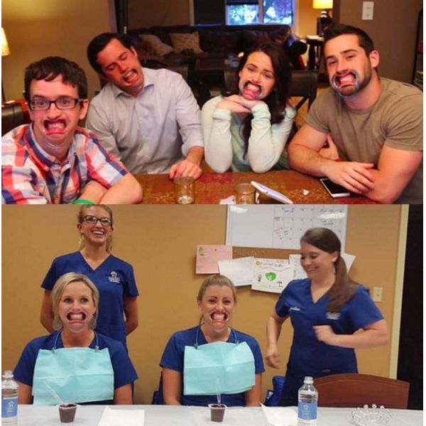 Wholesale New Funny Speak Out Board Game Mouthguard Challenge Game