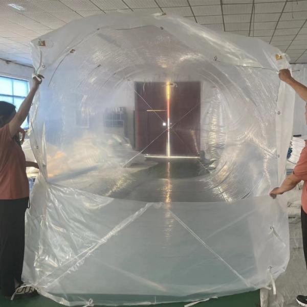PE Dry Sea Bulk Container Liner Bag For Chemical Powder Mining Granular