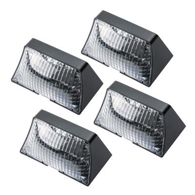 Vida longa solar do trabalho do corpo IP65 do ABS do diodo emissor de luz de Light Ultra Bright da cerca do jardim