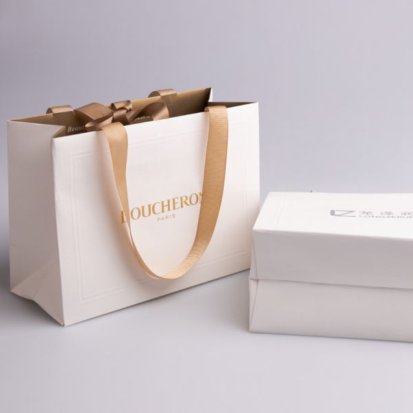 SZCX Transparent Supplier Plastic Window Customized Packaging Golden Black Bagdream Kraft Paper Bag