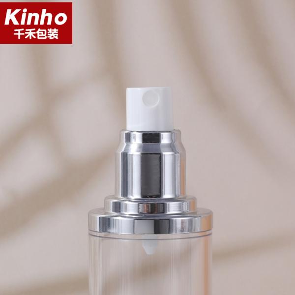 Aluminum Serum Cosmetic Airless Bottle 15ml 30ml 50ml 80ml 100ml 120ml AS Pump